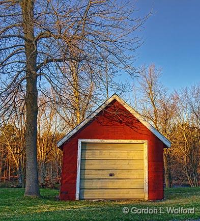 Sunstruck Garage_08851.jpg - Photographed at Oxford Mills, Ontario, Canada.